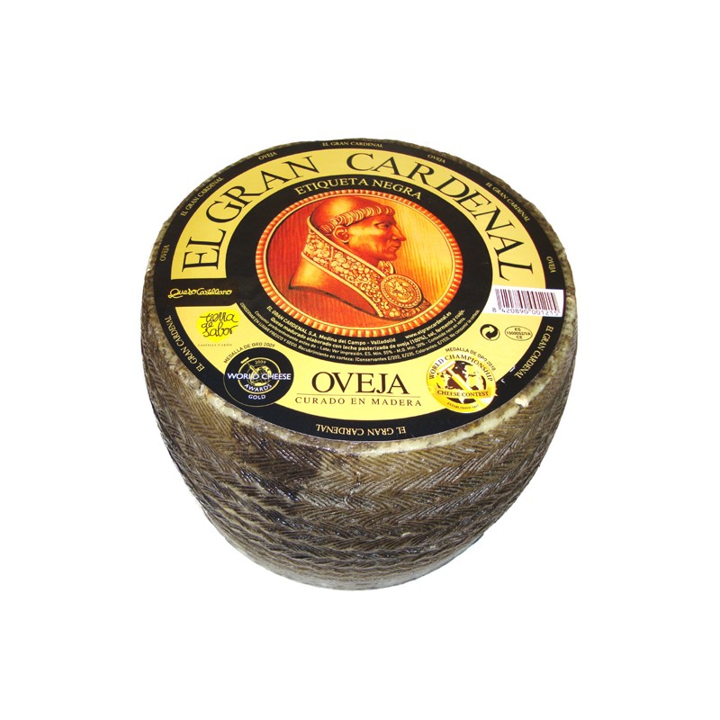 Formaggio Stagionato di pecora El Gran Cardenal, pezzo intero da circa 3,2 Kg.
