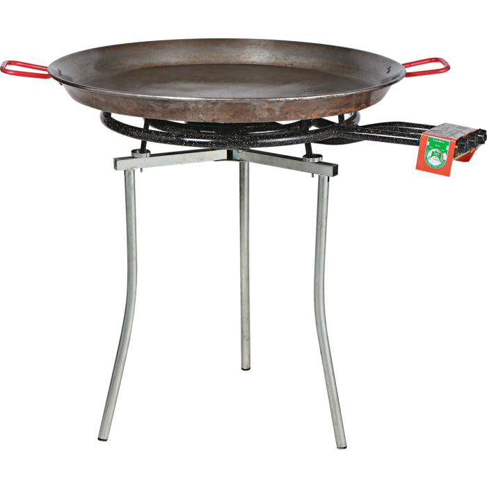 Tripode per appoggiare il fornello a spirale della paellera