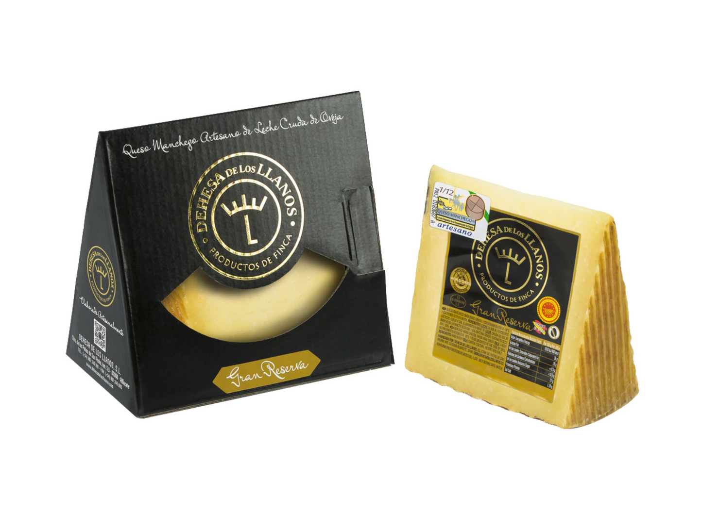 Formaggio Queso Manchego Gran Riserva Dehesa de los Llanos 250 gr.