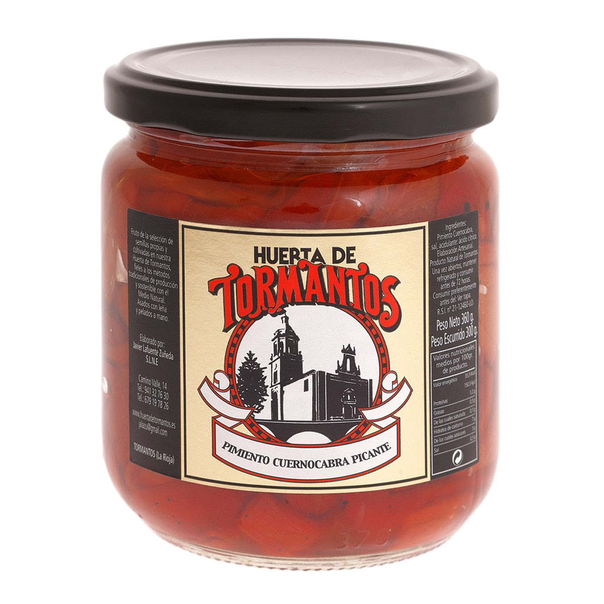Peperoncino di capra Huerta de Tormantos in scatola