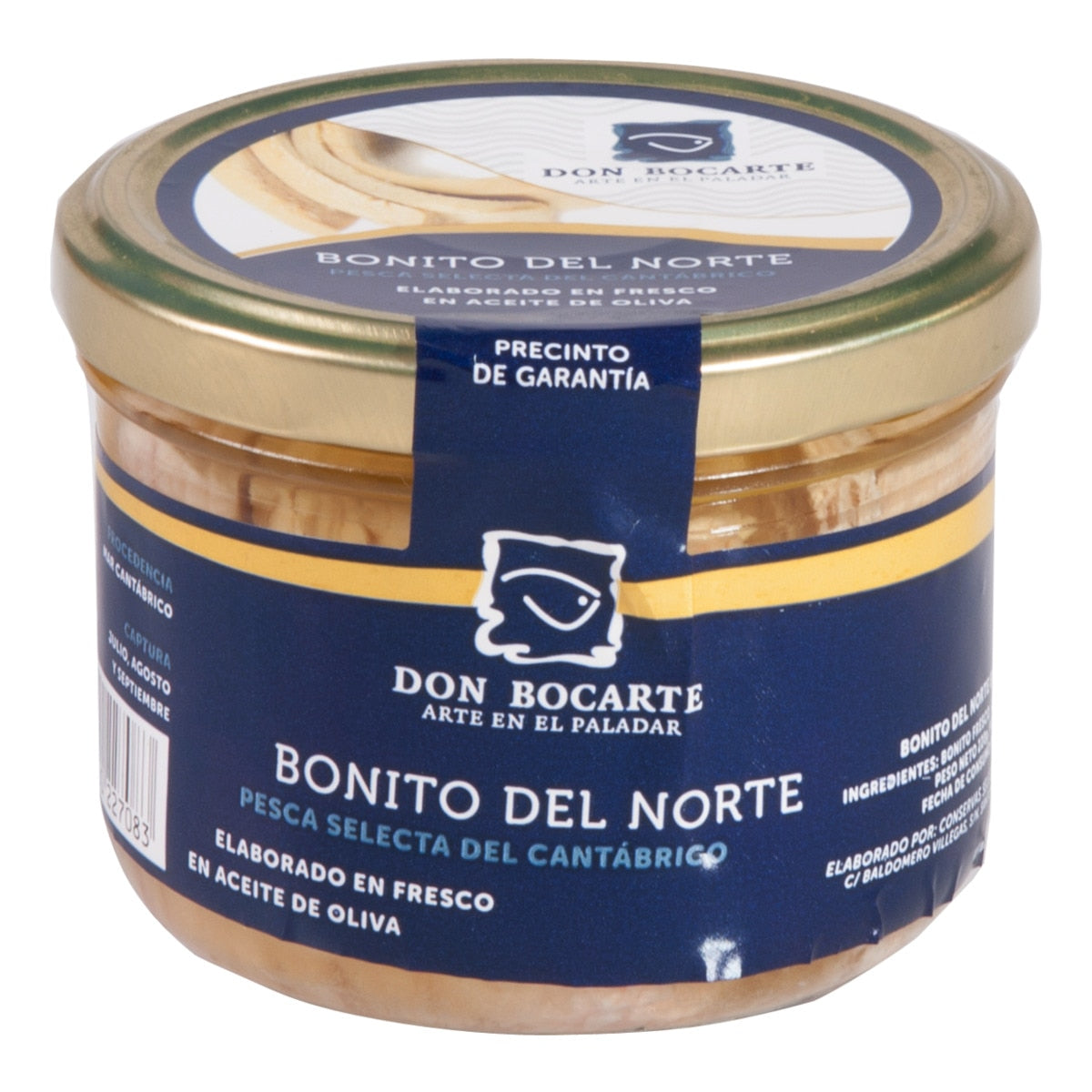 Tonno del Nord in olio d'oliva Don Bocarte