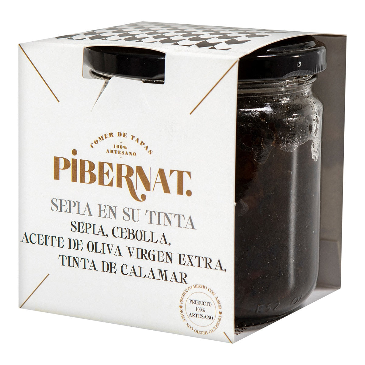 Seppia nel suo inchiostro Pibernat 100% artigianale