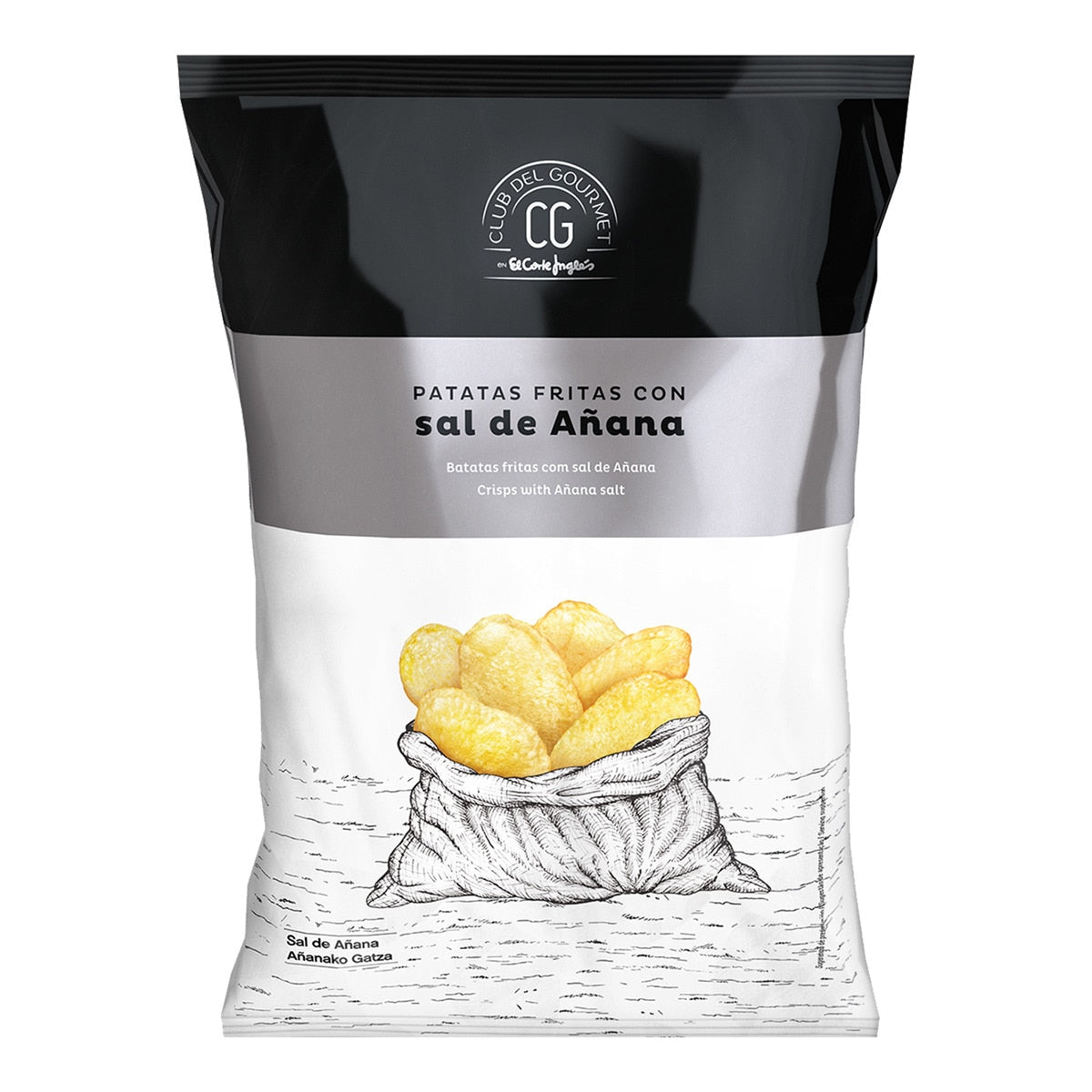 Patate fritte artigianali con sale di Añana Club del Gourmet