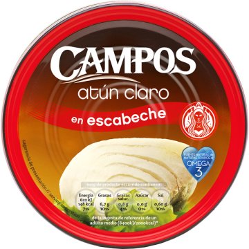 Campos Light tonno in salamoia lattina 1,8 kg BG