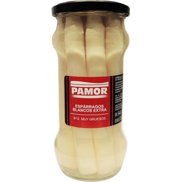 Asparagi Pamor bianchi extra 6/9 vasetto 580 gr BG