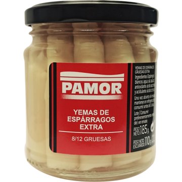 Asparagi Pamor Tuorlo D'uovo Extra Bianco 8/12 Vasetto 212 Gr BG
