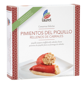 Peperoni del piquillo ripieni di formaggio cabrales marca El Laurel 280 gr.