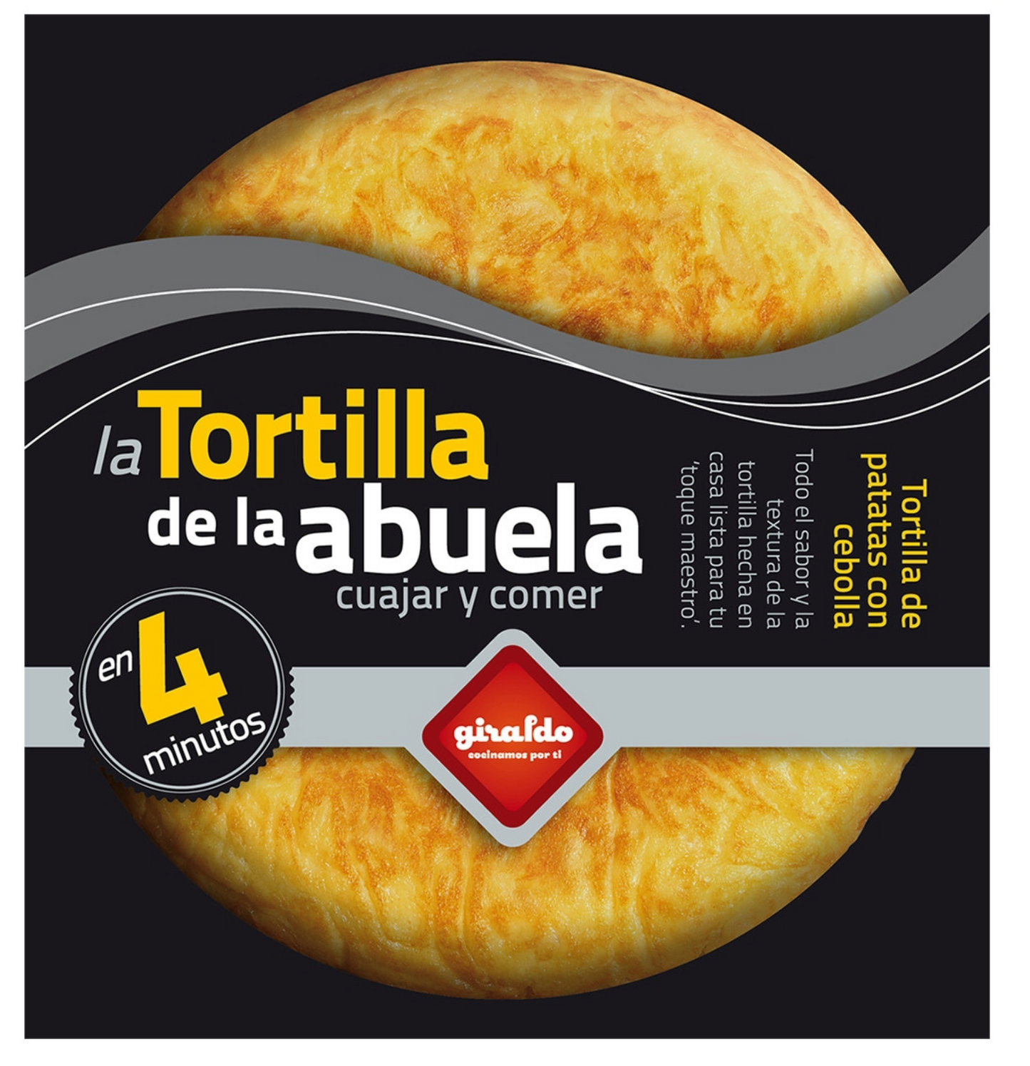 Tortilla / Frittata spagnola di patate marca Giraldo 400 gr.