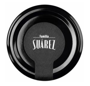Salsa aioli all'aglio nero senza glutine Familia Suárez, vasetto da 135 g.