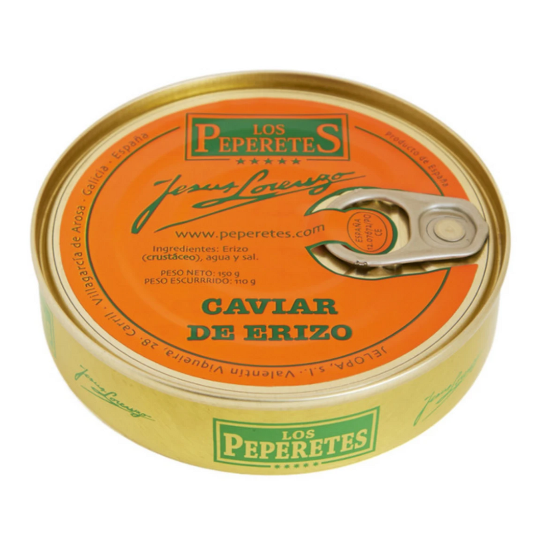 Caviale di Riccio Marino Caviar de Erizo Los Peperetes. Latta da 150 g.